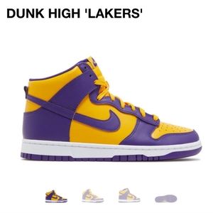 DUNK HIGH LAKERS